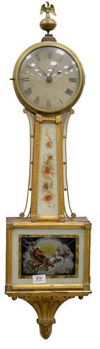 WEIGHT DRIVEN BANJO CLOCKWeight