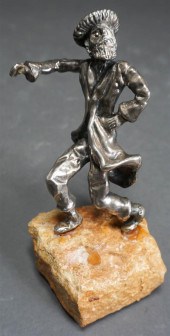 WEIGHTED STERLING SILVER FIGUR