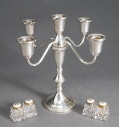 WEIGHTED STERLING SILVER FIVE-