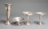 WEIGHTED STERLING SILVER VASE