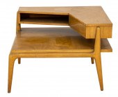 WEIMAN MID-CENTURY OAK CORNER