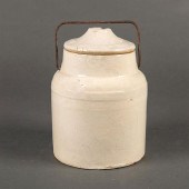 WEIR STONEWARE CANNING JAR WIT