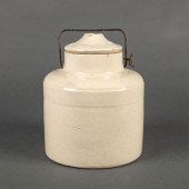 WEIR STONEWARE LARGE CANNING J