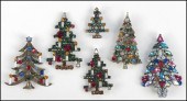 WEISS RHINESTONE SIX CANDLE CH