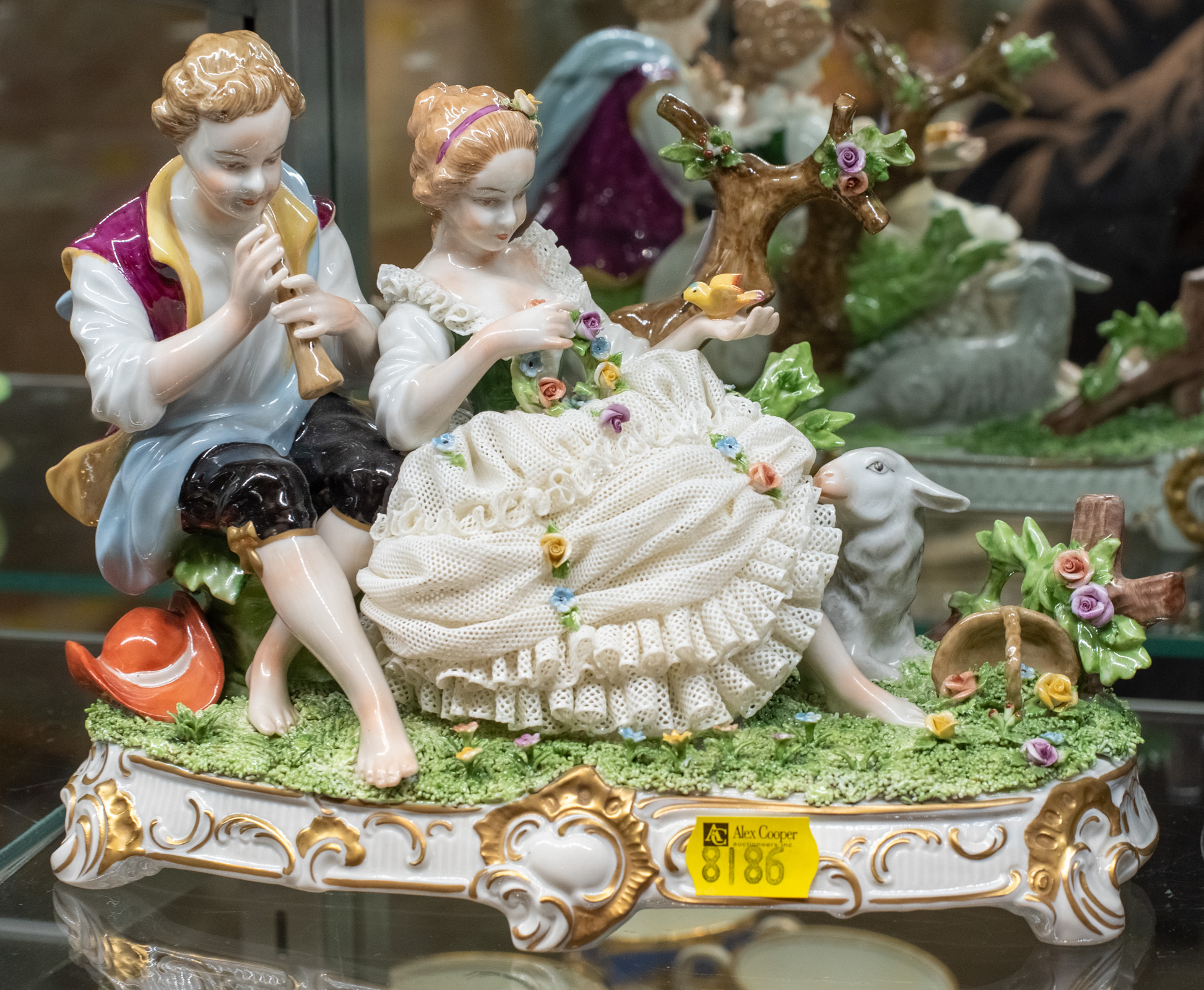 WEISSBACH PORCELAIN FIGURAL GROUP