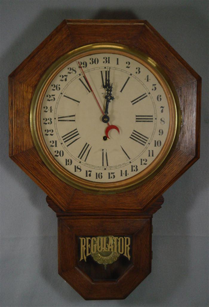 Welch oak octagon short drop