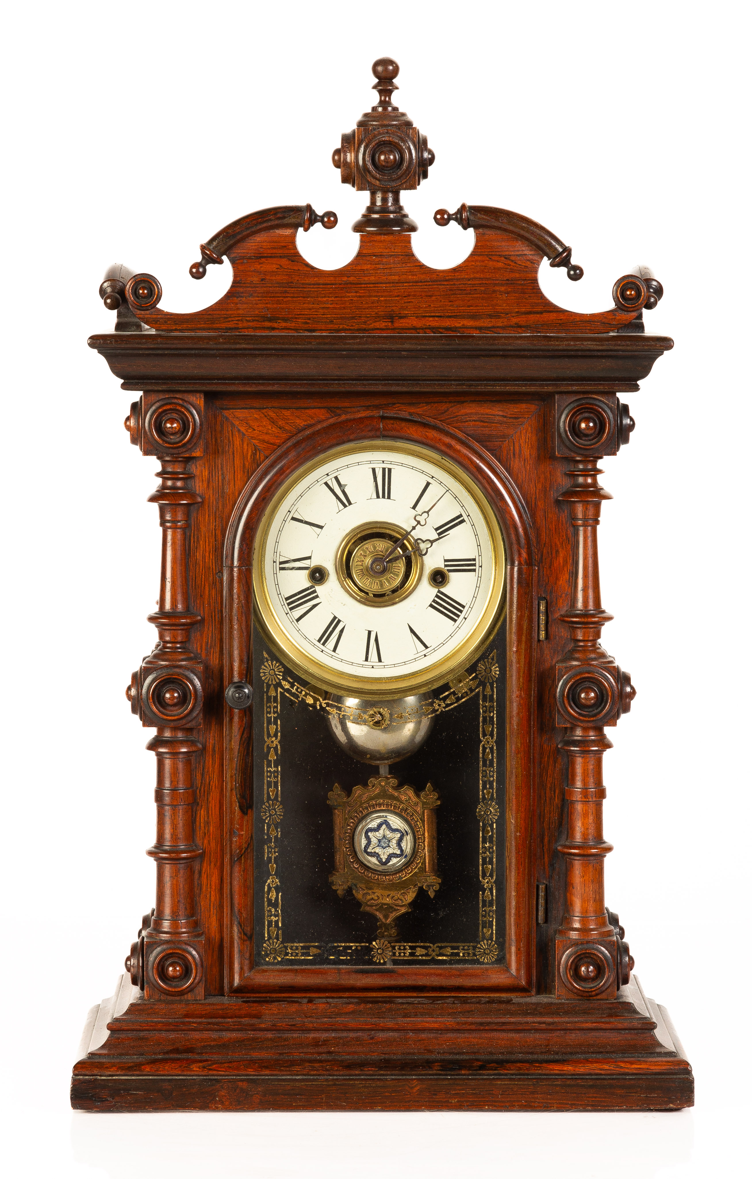 WELCH SPRING & CO. CARY SHELF CLOCK