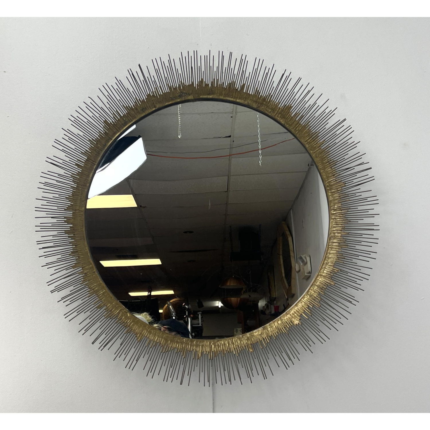 Welded Metal Rod Eyelash Wall