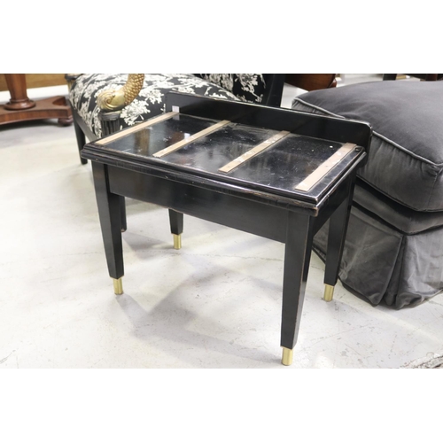 Well made modern black painted