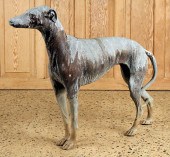 WELL SCALED LEAD FIGURE GREYHO