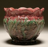 Weller art pottery; large flor