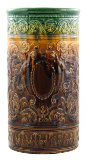 WELLER ART POTTERY MAJOLICA UM