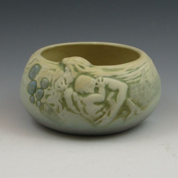 Weller bowl with a mermaid and