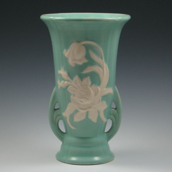 Weller Cameo Vase marked with (hand