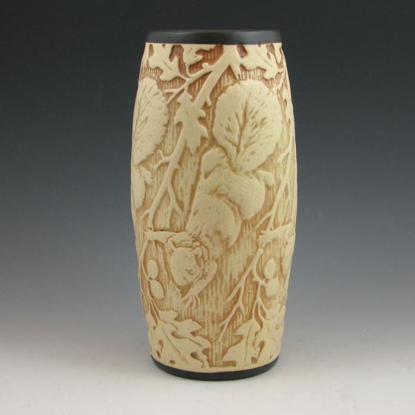 Weller Clinton Ivory vase with