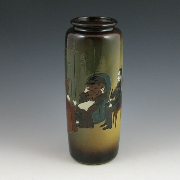 Weller Dickensware vase with