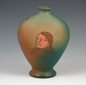 Weller Dickensware vase with i