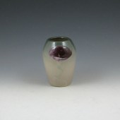 Weller Etna vase with purple f