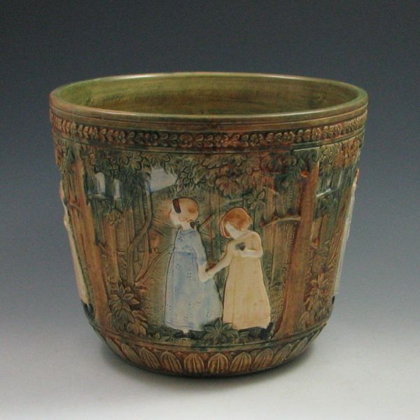 Weller Forest Jardiniere marked