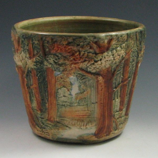 Weller Forest Jardiniere marked