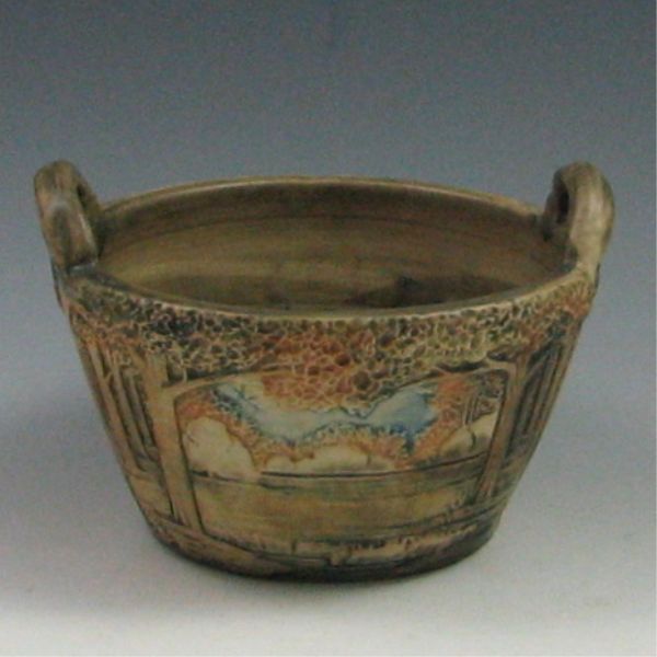 Weller Forest Tub Planter marked