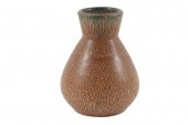 WELLER FRUITONE VASE, 5 3/4” T