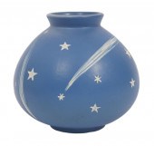 WELLER 'GEODE' POTTERY VASEWel