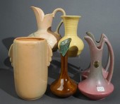 WELLER GLAZED ART POTTERY PITC