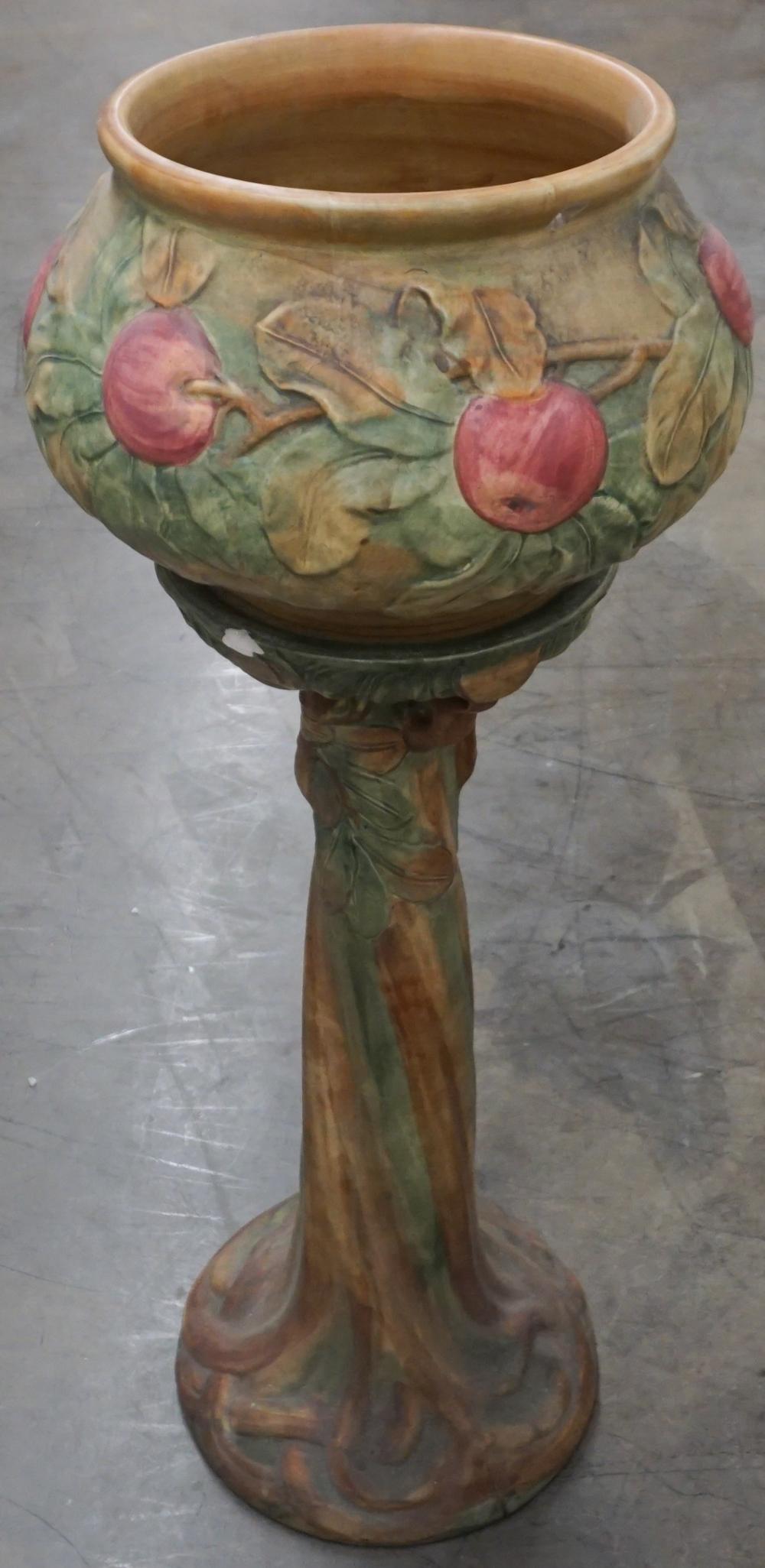WELLER GLAZED POTTERY JARDINIERE