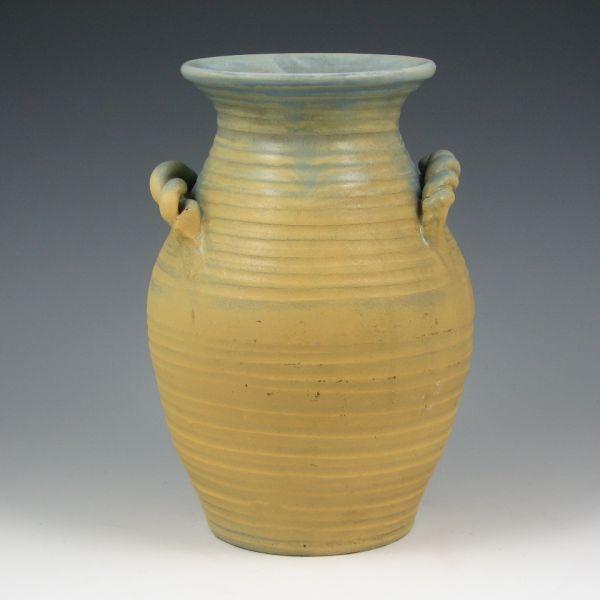 Weller hand-thrown Fleron vase in