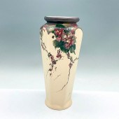 WELLER HUDSON POTTERY FLORAL V