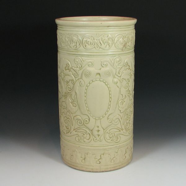 Weller Ivory umbrella stand. Marked