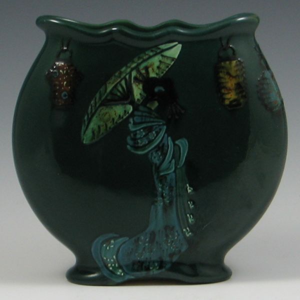 Weller Jap Birdimal Pillow Vase