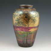 Weller LaSa scenic vase in iri