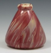 Weller Marbelized Vase marked
