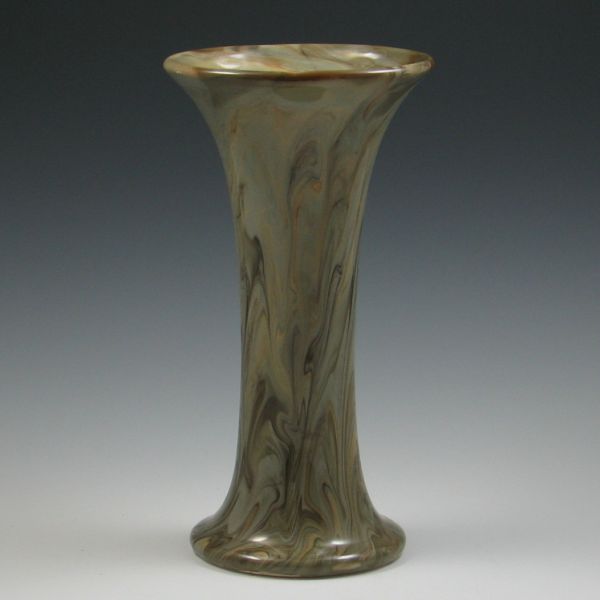 Weller Marbelized Vase marked