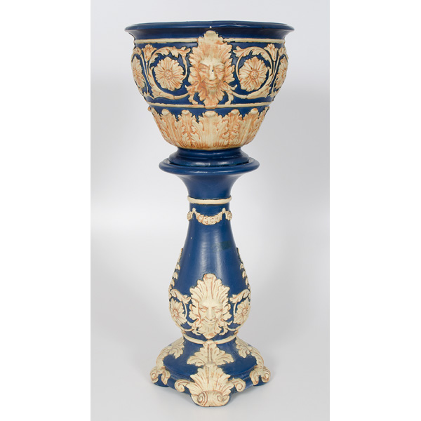 Weller Pottery Blue Ware Jardiniere