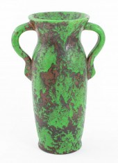 WELLER POTTERY COPPERTONE DOUB