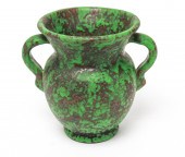 WELLER POTTERY COPPERTONE DOUB