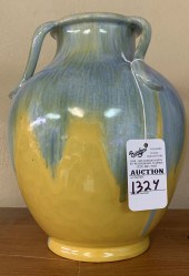 WELLER POTTERY DRIP GLAZE VASE