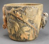 WELLER POTTERY FLEMISH 'WOODPE