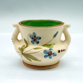 WELLER POTTERY FLORAL VASEA sm