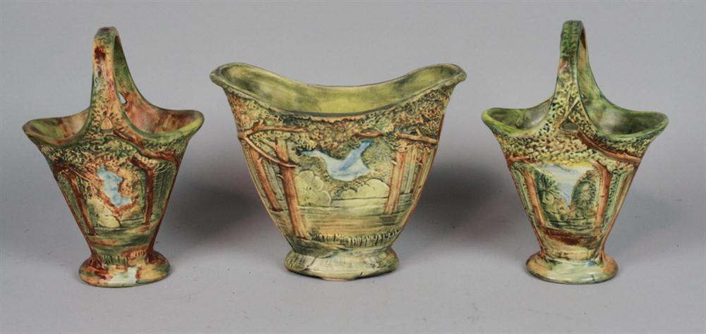 WELLER POTTERY FOREST PATTERN