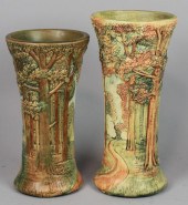 WELLER POTTERY FOREST PATTERN
