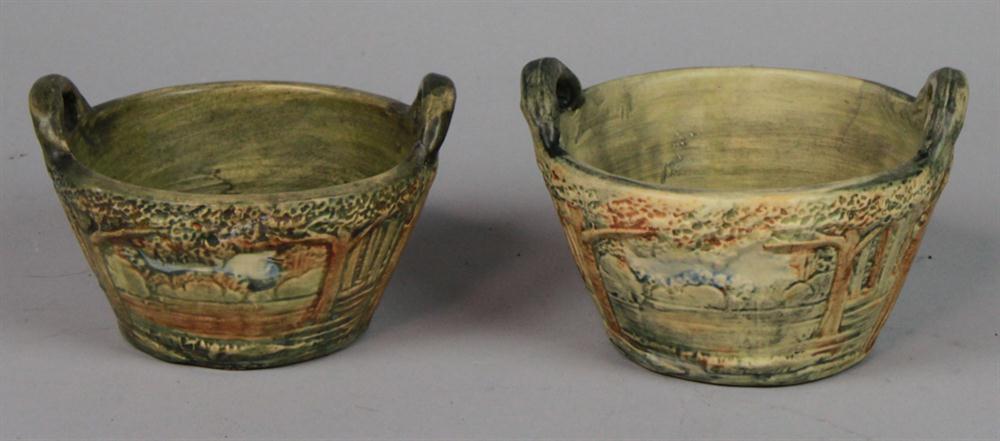 WELLER POTTERY FOREST PATTERN SMALL