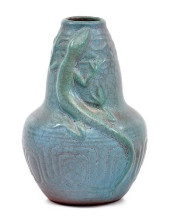 WELLER POTTERY FRU RUSSET VASE