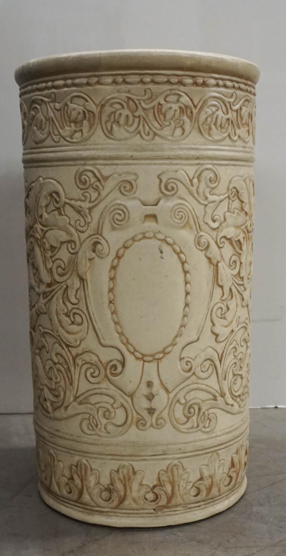 WELLER POTTERY UMBRELLA/CANE STAND,
