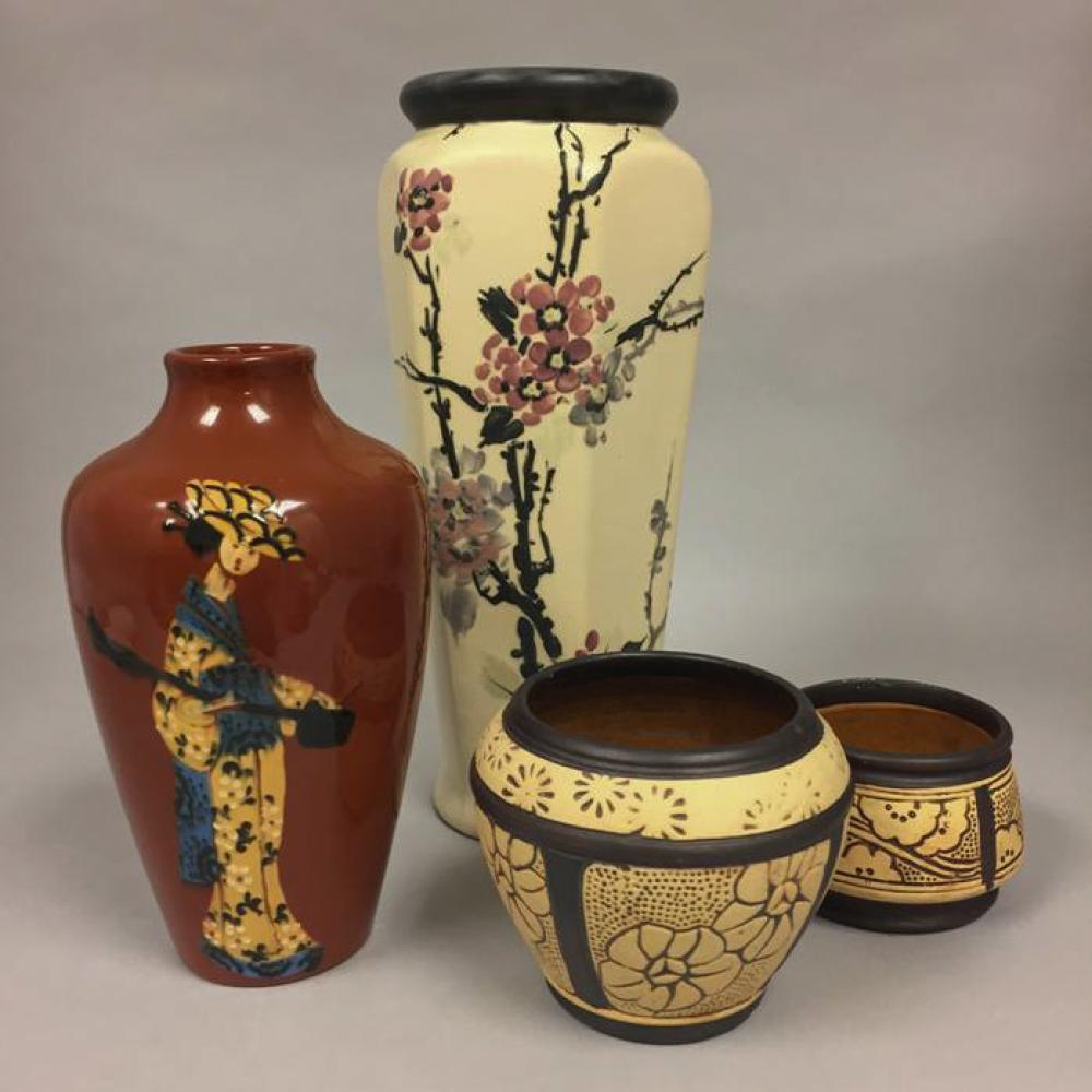 WELLER RHEAD FAIENCE ART POTTERY