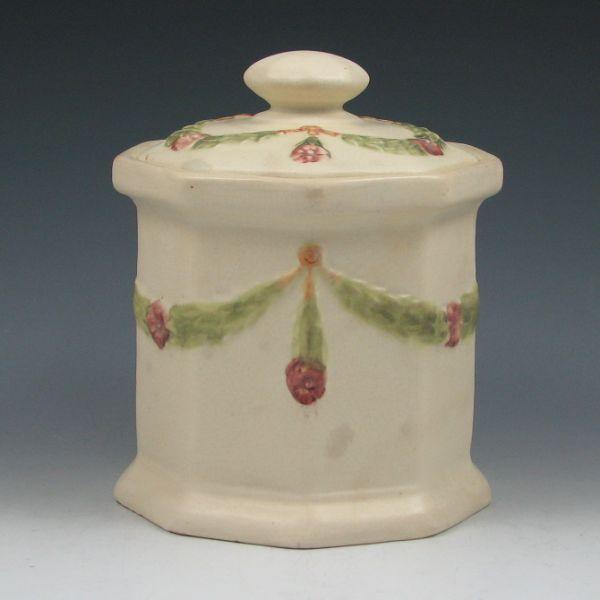 Weller Roma lidded humidor.  Marked