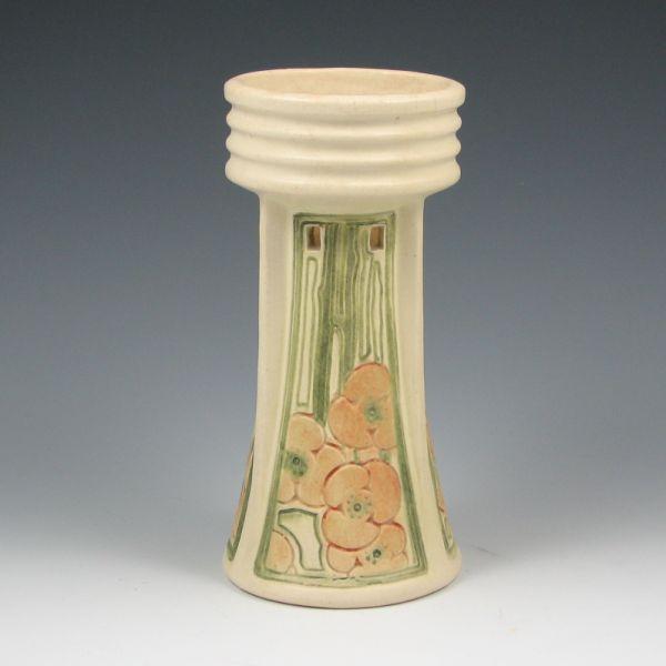 Weller Roma vase with floral